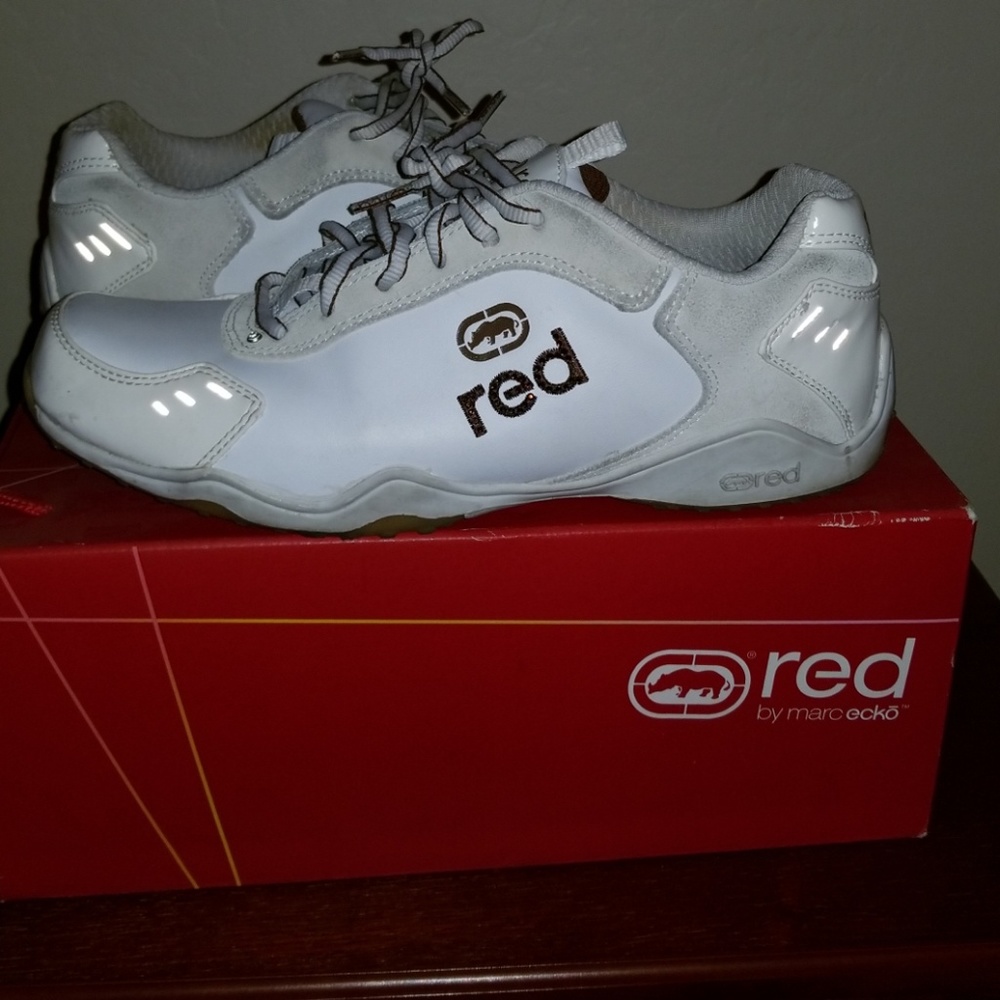 Marc ecko white shoes